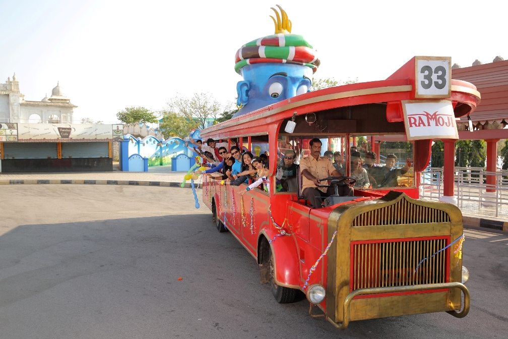 Pick-up and Drop Bus Services at Ramoji film city